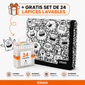 ColorBlanket™ | Manta para Colorear Lavable + 24 Marcadores GRATIS 🎨