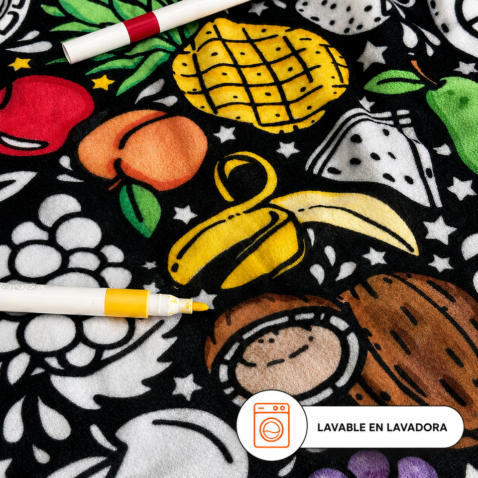 ColorBlanket™ | Manta para Colorear Lavable + 24 Marcadores GRATIS 🎨