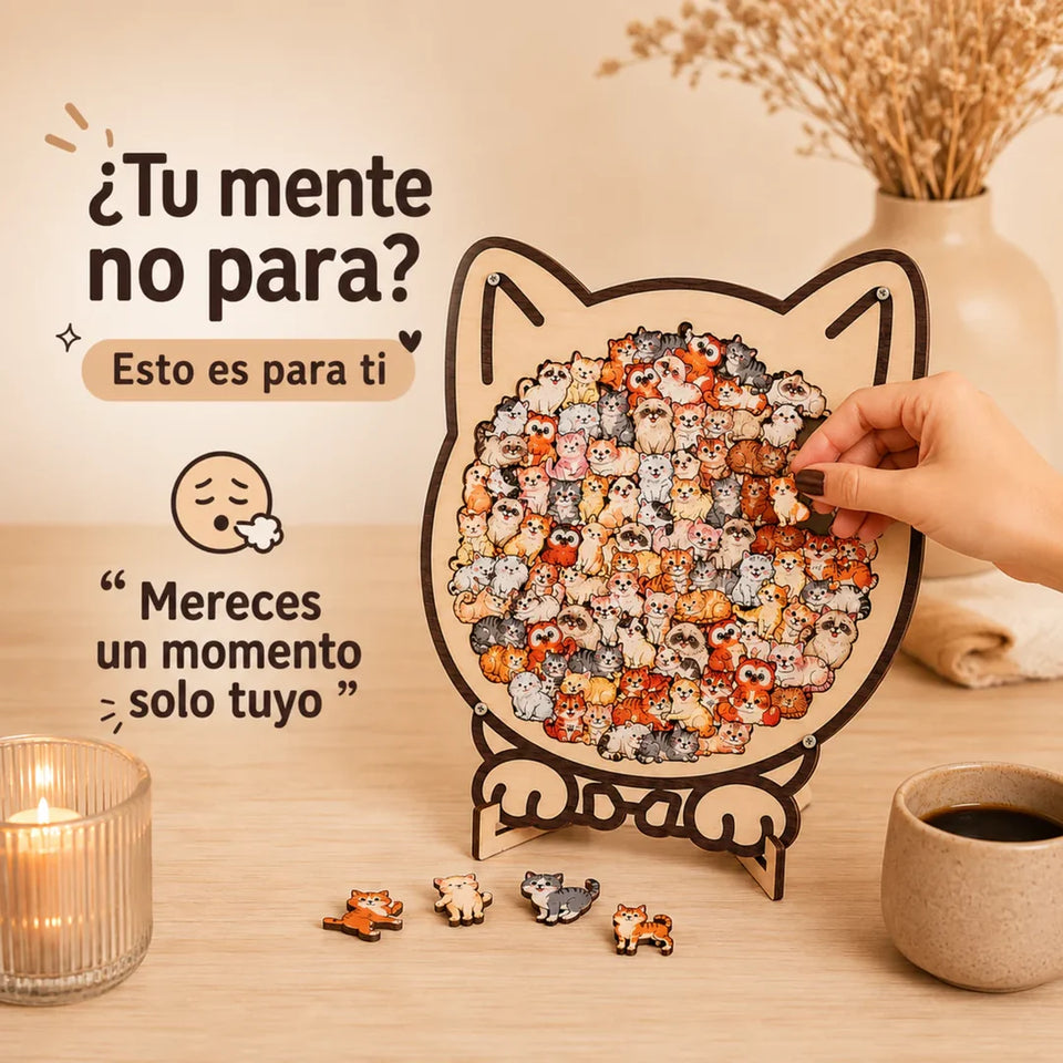 Pawzzle™ | Puzzle de Animalitos de Madera