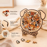 Pawzzle™ | Puzzle de Animalitos de Madera